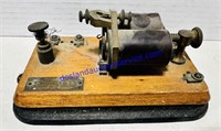 Vintage J.H. Bunnell Telegraph Relay (Needs