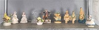 Assorted Lot Of Figurines And Music Boxes