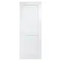 2 Panel Solid Core White Primed Pine Interior Door