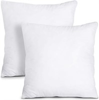 Utopia Microfiber Pillows Inserts Pack of 2, White
