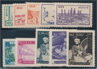 IRAN #970-974, #1054-1055 & #1130-1132