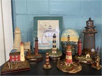 Lot of Decorative Lighthouses