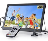14.3" Portable TV w/stand