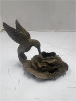 1993 Metal Humming Bird Candle Holder