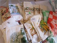 20 NOS DISH TOWELS AND CLOTHES WITH ORIGINAL TAGS