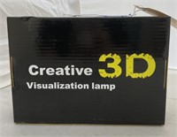 Creative 3D Visualization Lamp in Box