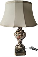 VINTAGE CAPODIMONTE TABLE LAMP