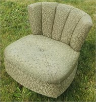 Vintage Small Retro Green Chair