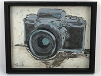 McReynolds Camera Acrylic On Art Print Framed