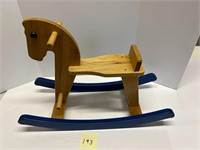 Wood Rocking Horse