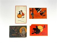 Halloween postcards