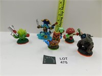 5 Wii SKYLANDERS GAME FIGURES