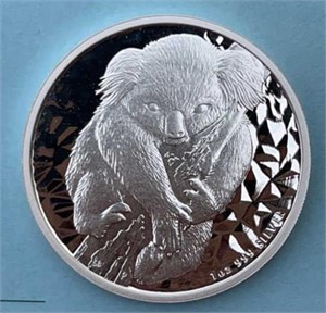 2007 Australia Koala Silver Dollar