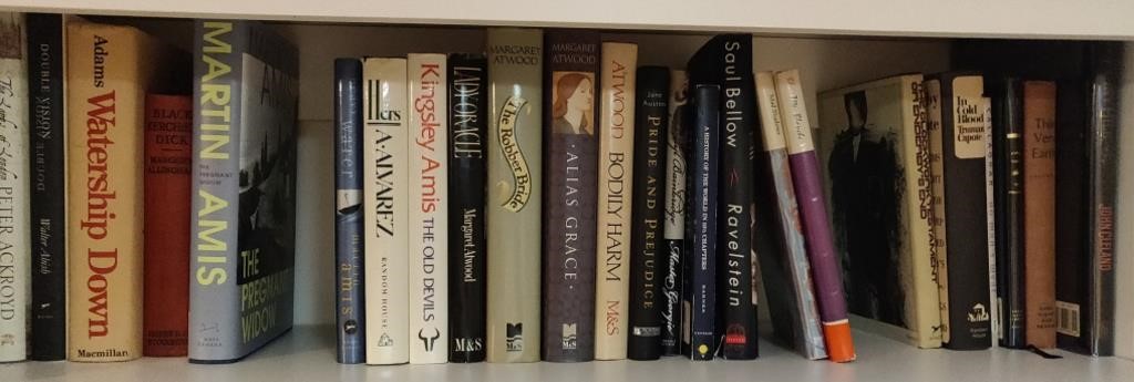 Books incl. Margaret Atwood