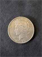 Peace 1922 90% Silver Dollar