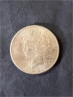 Peace 1922 S 90% Silver Dollar