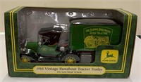 John Deere 1918 Vintage Runabout Tractor Trailer