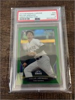 2013 BowmanChromeGreen Rookie Nolan Arenado PSA 9