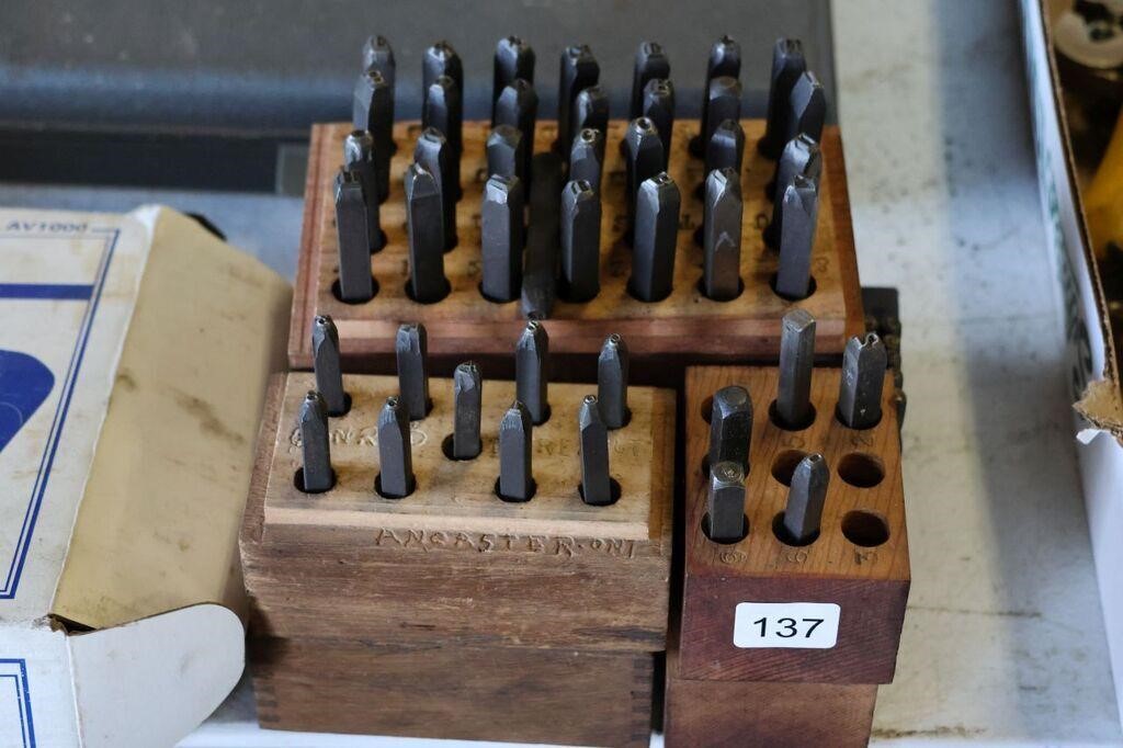 ASSORTED LETTER & NUMBER PUNCHES