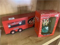 NIP Coca Cola Truck and clock