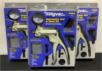 (3) Mityvac Automotive Test & Bleed Kits