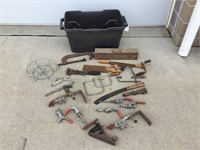 Clamps, Saws, Plainer, Assorted Tools