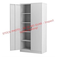 Aobabo 72 Inch Locking Storage Cabinet