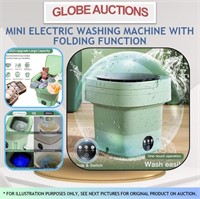 MINI ELECTRIC WASHING MACHINE W/ FOLDING FUNCTION