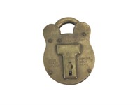 Jas Morgan & Sons Squire Solid Brass Lock