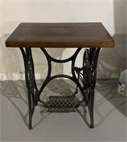 Singer Cast Iron Sewing Table