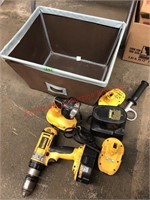 DeWalt power tools with batteries & charger