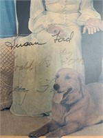 President Ford signed family magazine photo. GFA A