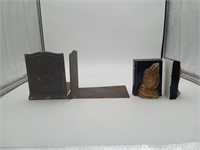 Sajous' Cyclopedia Cast iron Bookends Philadelphia