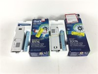 Two open box oral b pro 1000 toothbrushes