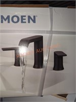 Moen 2-Handle Black Faucet