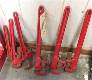 (6) Pipe Wrenches