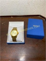 Seiko Men's Gold Colored Stainless Steel Watch