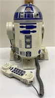 STAR WARS R2D2 TELEPHONE BY TELEMANIA 12IN TALL