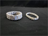 Two Marble Style Bracelets