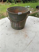 Vintage Fire Bucket with handle