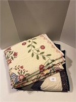 2 Quilted Bedspreads