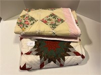 2 Quilted Bedspreads