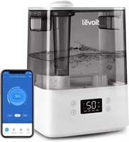 (U) Levoit Humidifier for Bedroom, Cool Mist Humid