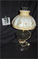18" Glass Lamp