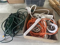 Extension cords and surge protectors