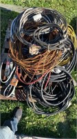 HUGE lot of electrical wiring, cords, plugs