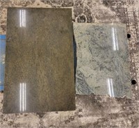 (2) PCS of Granite - Black 30" x 19 / Gray