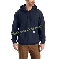 New Men’s 3XL Carhartt Navy FR Hooded Sweatshirt