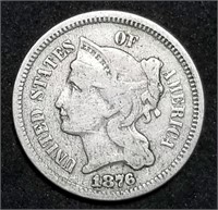 1876 Three Cent Nickel