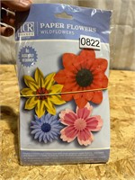 New TCR paper wildflowers crafts set tcr8350